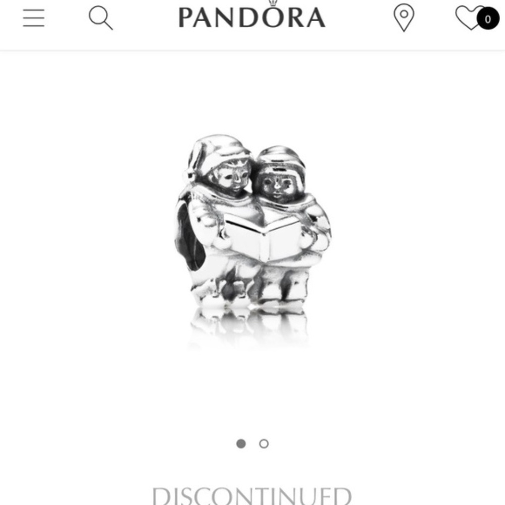 Authentic Pandora Christmas Carolers Charm